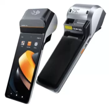 SUNMI V3H Android 13 GMS Mobile Computer mit 6,5 inch Display, 4GB/64GB, NFC, eSIM, Fingerabdrucksensor, 8MP+2MP Kameras