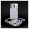 Evelatus Apple iPhone 15 Pro PC+TPU Hülle mit MagSafe - Individueller Blumenprint