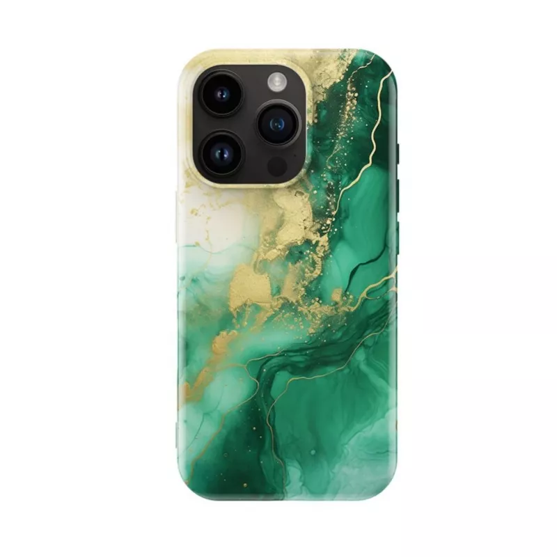Evelatus Apple iPhone 16 Pro Max Slim Hülle mit MagSafe - Custom Print Grün