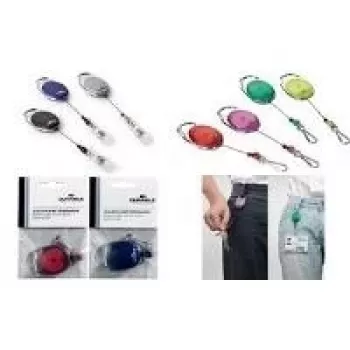 DURABLE Jojo STYLE Badge Reel mit Federhaken 832705, Grün