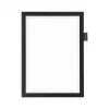 DURABLE DURAFRAME NOTE A4 Magnetischer Informationsrahmen, Schwarz 499301