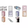 DURABLE Display Panel Index Tabs 58 mm, Transparent, 10er-Pack 560919