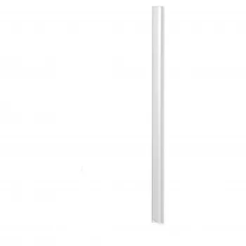 DURABLE A4 Klemmleisten 3 mm, Transparent, 50 Stück 293019