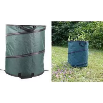 EDA Gartensack POP UP 117L Dunkelgrün Gartenabfallsack 010531 V.CA