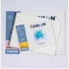 Canson Montval Aquarellpapier, 200 g/m², 500 x 650 mm, Naturweiß, feine Körnung, säurefrei, 10 Blatt C518412002