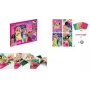 Maped Creativ Folienkunst Barbie Kreativ-Set, 18 Teile, Metallic-Folien-Bastelset für Kinder ab 7 Jahren 907074