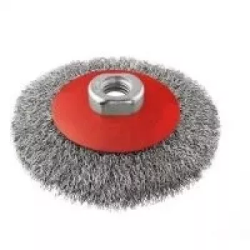 Bosch 2608622101 Kegel-Drahtbürste 115 mm geknoteter Stahl M14