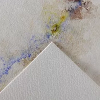 CANSON Montval Aquarellpapierblock, 160 x 284 mm, 300 g/m², 12 Blatt, feine Körnung, an der kurzen Seite geleimt C518408001