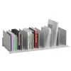 PAPERFLOW Buchstütze für Querrollladen-Schränke, Stahl, Schwarz (EO4932.02)