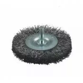Bosch 1609200273 Rundbürste Ø 100 mm Stahldraht Schaft Ø 6 mm 1 Stk