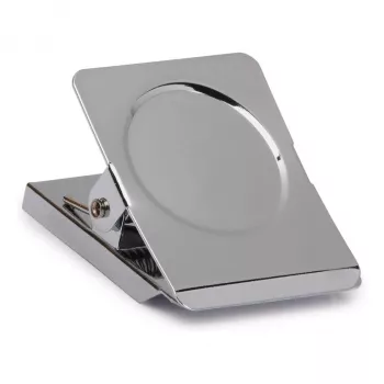 MAUL Papierklemme mit Magnet, 40 mm, Silber, robuster Stahl mit starker Feder 2194096