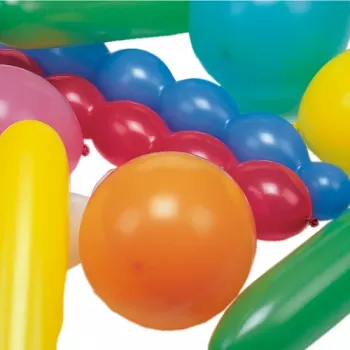 PAPSTAR XXL Latexballons, verschiedene Formen und Farben, extragroß, 1 Stück 18668
