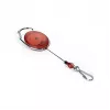 DURABLE Jojo STYLE Ausweishalter mit Federhaken 832703, Rot