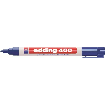 Edding 400 Permanentmarker-Set 4-400-4-1999, Schwarz/Rot/Blau/Grün, wasserfest