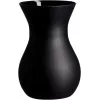 Ritzenhoff & Breker ANNALENA Blumenvase aus mattem schwarzem Glas, konisch, 180 mm 816693