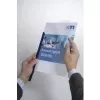 DURABLE A4 Klemm-Bindestreifen, 100-Blatt-Kapazität, transparentes PP, 50er-Pack 293919