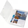 HERLITZ Dokumentenbox DIN A4, Polypropylen, Transparent, 40 mm Rücken, 250 x 40 x 330 mm 1948678