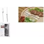 Esmeyer SYLVIA Steak- & Pizza-Besteck-Set, 12-teilig, polierter Edelstahl, 6 Steakmesser & 6 Steakgabeln 156-256