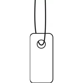 HERMA 6931 Aufgefädelte Markierungsanhänger, Weiß, 7 x 15 mm, 1000 Anhänger
