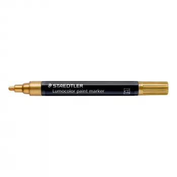 STAEDTLER Lumocolor Acryl-Farbmarker Gold 2,4 mm Rundspitze 349-11