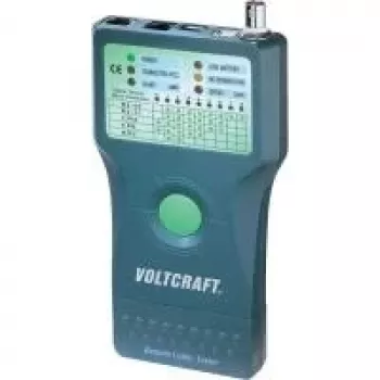 Voltcraft CT-5 Multi-Kabeltester für RJ-45, BNC, RJ-11, IEEE 1394, USB