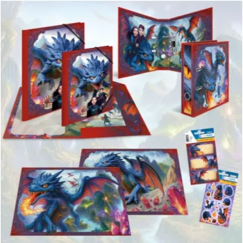 HERMA Dragon Eckgummimappe A3 Karton mit 3 Innenklappen 20143