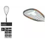 TALBOT TORRO Power 4000 Squashschläger, Schwarz/Orange, Ausgeglichen Offensiv, Y-Konstruktion 251004