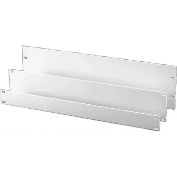 SCHROFF 19 inch Blindplatte 3U RAL 7035 Lichtgrau (30118-302)