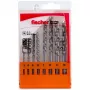 Fischer D-S 543027 Stein-Spiralbohrer-Set 8-teilig