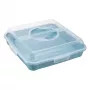 keeeper enrico Tortenträger & Party-Butler, Nordic Blue, herausnehmbarer Tortenboden, ergonomischer Griff 1066468000000