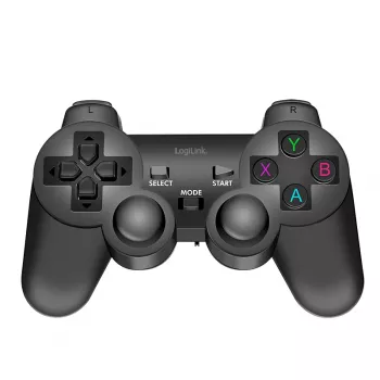 LogiLink AA0187 Kabelloser Gaming-Controller 2,4 GHz Schwarz 8 m Reichweite PC Android PS3