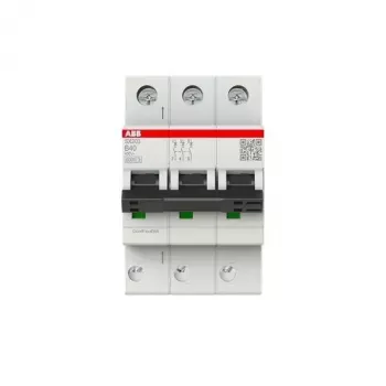 ABB SX203-B40 3-poliger Leitungsschutzschalter, Typ B, 40 A, 400 V AC, 6 kA