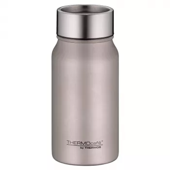 THERMOS TC Isolier-Reisebecher, 0,35 L, Rosé Matt Edelstahl, Auslaufsicher, Doppelwandig 4097.371.035