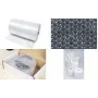 RAADHUIS Luftpolsterfolie, 500 mm x 5 m, Transparent, 10 mm Blasen, Schutzverpackung RD-351149