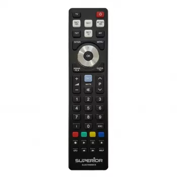 SUPERIOR ELECTRONICS Ersatz-Fernbedienung SUPTRB027 für Sky - Schwarz