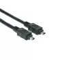 EXSYS FireWire 1394 Kabel 4-Pin auf 4-Pin, 3,0 m (EX-K6822)