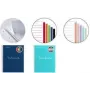 MIQUELRIUS Collegeblock Notizbuch EMOTIONS, DIN A5, Rosa kariert, 120 Blatt, 90 g/m² weißes Papier, Spiralbindung, 4-fach gelocht, 1 Stück (MR46105)