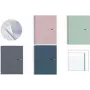 MIQUELRIUS Collegeblock Notizbuch THE ORIGINAL, DIN A4, Aqua kariert, 80 Blatt, 90 g/m², 1 Stück MR46579