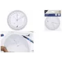 KANGARO K-4120100 Kurslineal, 126 mm, transparent, 360°-Teilung, 2 drehbare Scheiben