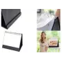 RILLSTAB RI94160 A4 Querformat Tisch-Flipchart-Hüllen, 10er-Pack, säurefreies Polypropylen, transparent