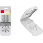 Metaltex Universal Eierschneider, ABS-Kunststoff, Silber/Weiß, 1 Stück (204510014)