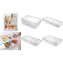 Metaltex Frigo-System Organizer, klein, mit Deckel, transparent, Polystyrol PS, 1 Stück (235412000)