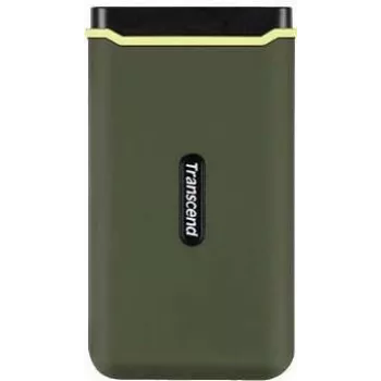 Transcend ESD380C tragbare SSD - 2TB, USB 3.2 Gen 2x2, Militärgrün TD-TS2TESD380C