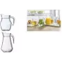 Esmeyer Arcoroc ARC Glaskrug, 1,0 L, Hartglas, ohne Deckel, 6er-Pack (410-018)