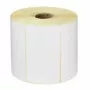 Zebra Z-Select 2000T Thermotransfer-Etikettrolle – Mattes weißes gestrichenes Papier, permanenter Acrylkleber, 25,4 x 88,9 mm, 6 Rollen x 5180 Etiketten