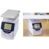RAADHUIS RD-351143 Digitale Postwaage 500 g, 1 g Teilung, Weiß/Blau Kunststoff, Tara, Ein/Aus, batteriebetrieben