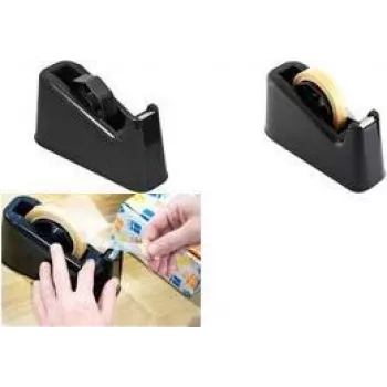 RAADHUIS Tischabroller B2, ungefüllt, schwarz, rutschfeste Basis, für Klebeband bis 19 mm (RD-3836200)
