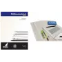 Kangaro Millimeterpapierblock A3, 80 g/m², 25 Blatt, weiß/orange 1 mm Raster (K-5595)
