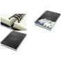 KANGARO Design Spiral-Skizzenbuch A4, 80 Blatt, 140 g/m² cremeweißes säurefreies Papier, schwarzer Hardcover-Einband K-5576