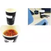 KANGARO Eco Pappbecher 180 ml Schwarz/Weiß Heiß- & Kaltgetränke (1 Stk) K-157001